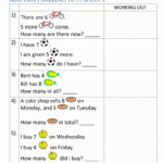 2nd Grade Math Word Problems Best Coloring Pages For Kids Addition