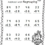 2nd Grade Math Worksheets Addition In 2020 2nd Grade Math Second