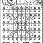 Christmas Math Worksheet 2nd Grade Multiplication Times Tables Worksheets