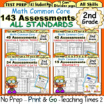 Common Core 2nd Grade Math Worksheets Coloring Sheets 10 Best Images