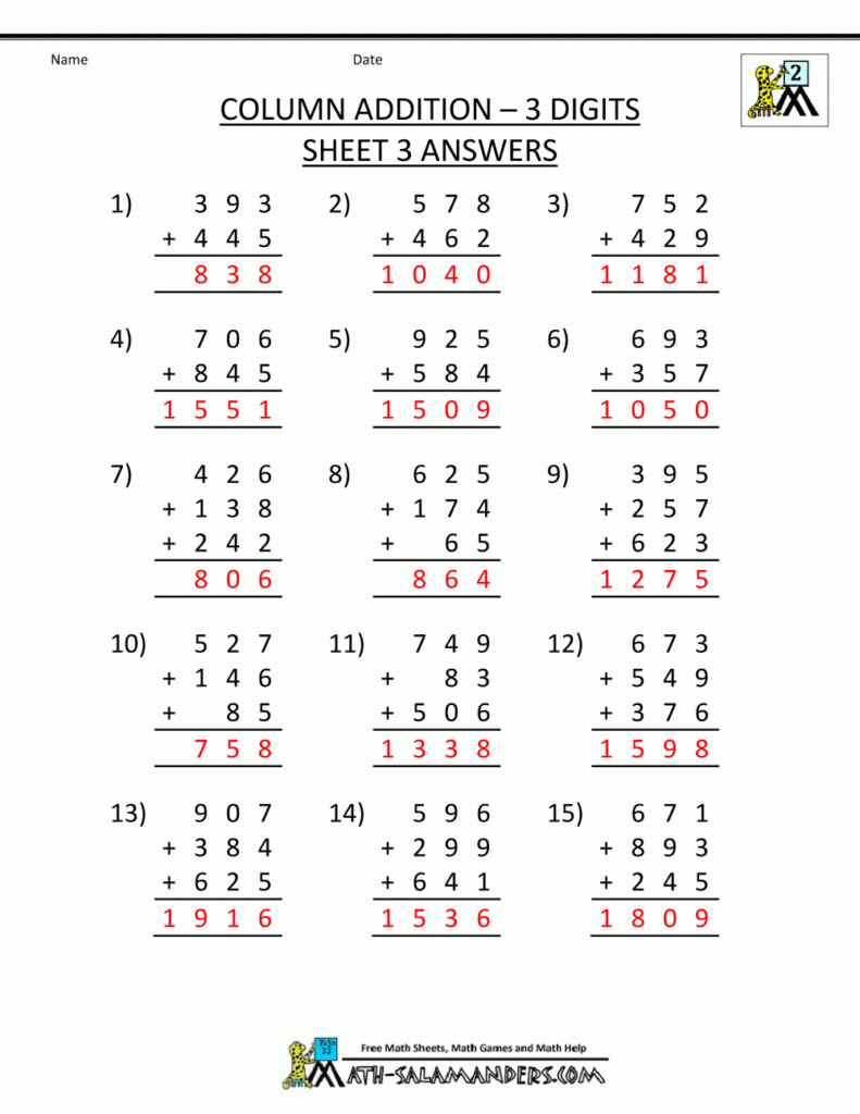 Multiplication Practice Worksheets To 5x5 Free Printable 