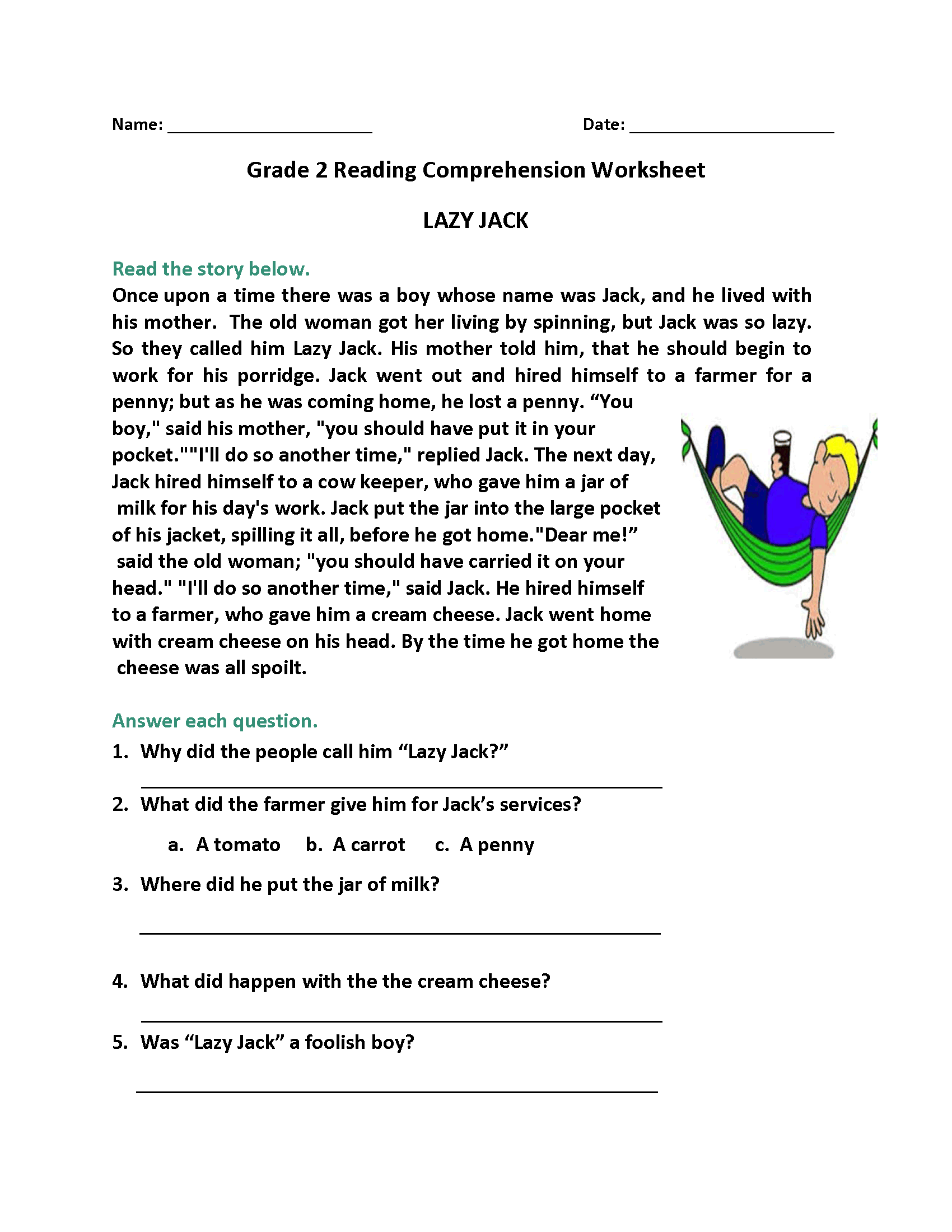 2nd Grade Reading Worksheets Best Coloring Pages For Kids 3CF 2nd Grade Reading Worksheets Best Coloring Pages For Kids 3CF