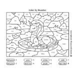 FREE Color By Number Worksheet This Cute Printable Will Let Your