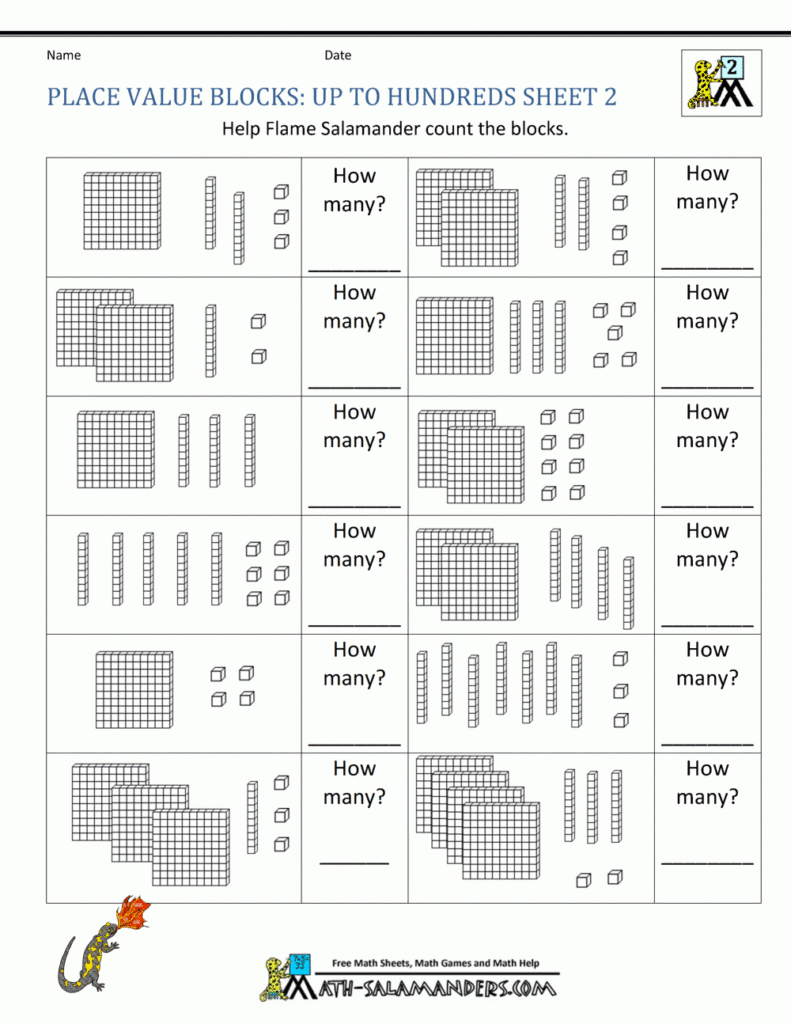 Grade 2 Place Value And Rounding Worksheets Free Printable K5 Learning 