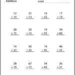 Math Worksheets For Second Graders Printable