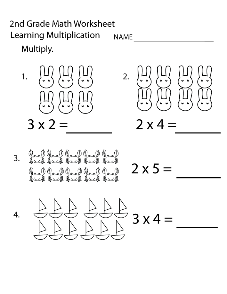 Multiplication Worksheets For Grade 2 3 20 Sheets Pdf Year 234 Free Multiplication Worksheets For Grade 2 3 20 Sheets Pdf Year 234 Free