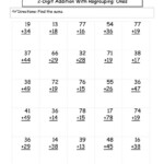 Second Grade Addition Worksheets