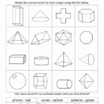 This Would Go Perfectly With The 3d Shape Attributes Anchor Chart That
