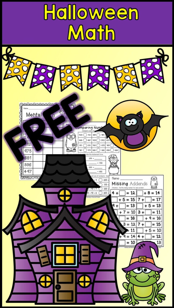10 Halloween Math Worksheets 2Nd Grade
