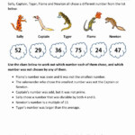 18 Critical Thinking Worksheets For 2Nd Grade Chart sheet Math
