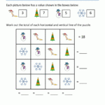 Christmas Math Worksheets 2nd Grade