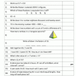 Mental Maths Practise Year 5 Worksheets