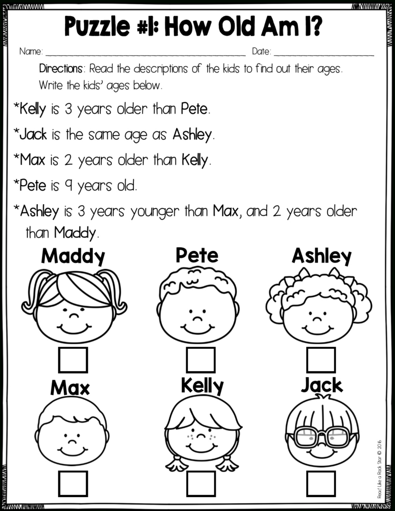 Printable Puzzles For 2 Year Olds Printable Crossword Puzzles