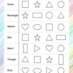 Shapes Grade 1 Math Worksheets